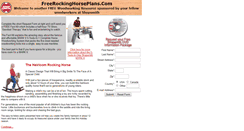 Desktop Screenshot of freerockinghorseplans.com